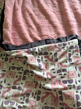 Minky Couture Fashion Print Throw